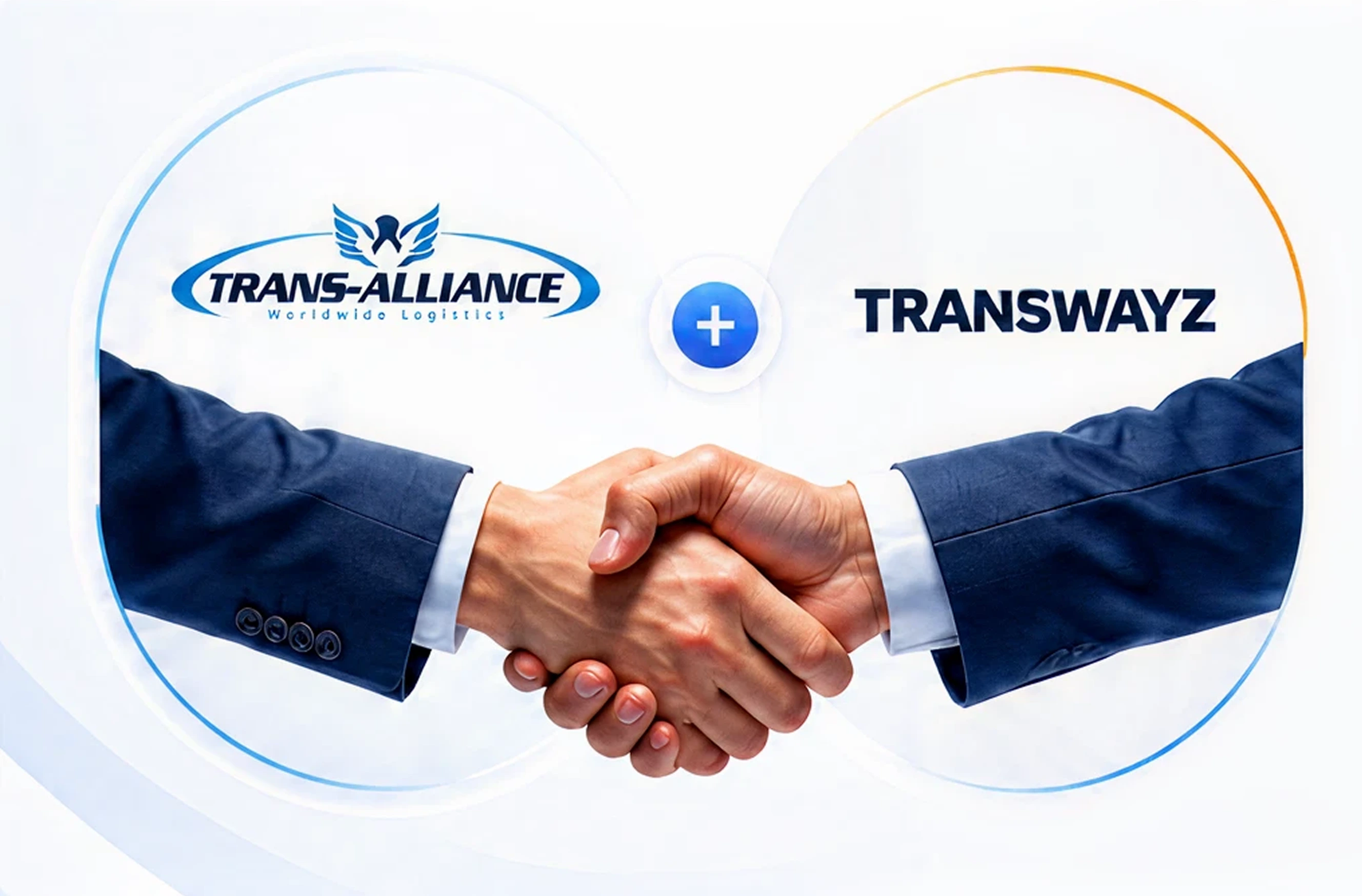 Trans-Alliance and Transwayz partnership handshake